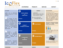 Tablet Screenshot of icoflex.com